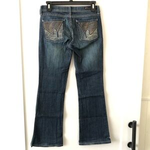 Citizens of Humanity Blue Paloma Low Rise Flare Leg 25